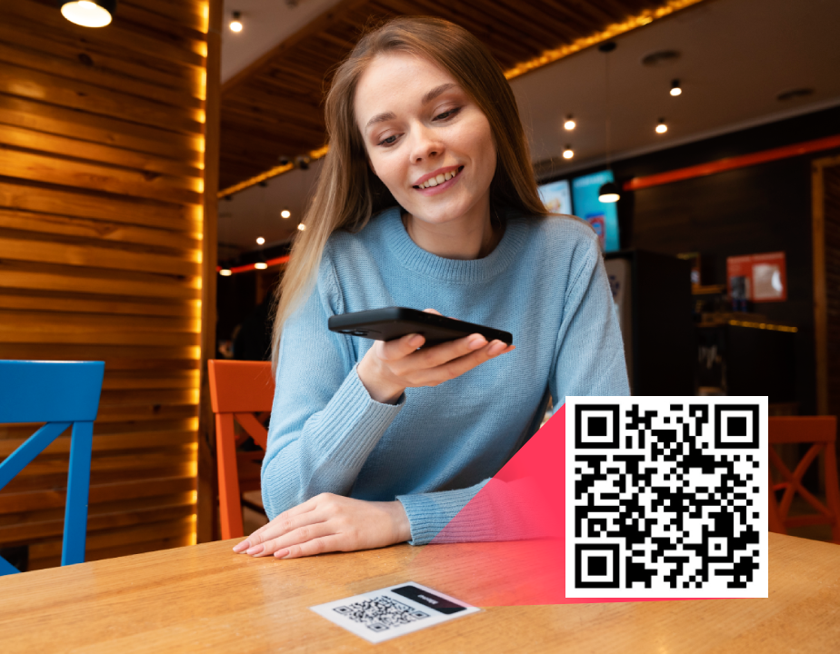 scan qr menu in restaurant